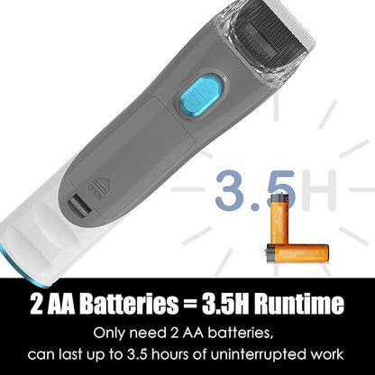 Pet Grooming Kit with 3.4L Oversized Vacuum Suction - 99% Pet Hair Removal - Professional Dog Clippers &amp; Shedding Tools for Cats, Teddy, Poodle, Golden Retrievers