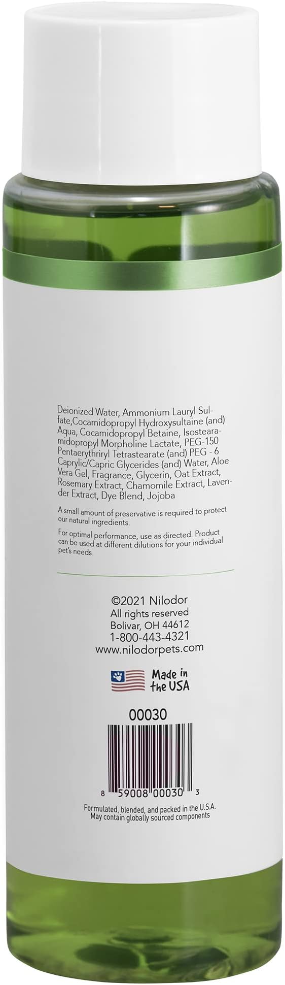 Bobbi Panter Dog Shampoo and Conditioner - Made in USA - All Natural 2-in-1 Formula for Nourish, Detangle &amp; Reduce Shedding - Concentrated 10:1 for Professional Groomers - Pear Scent, 13 Oz