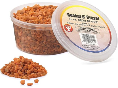 Hygloss Products Craft Rocks, Mini Stones For Art Projects - Bucket O&