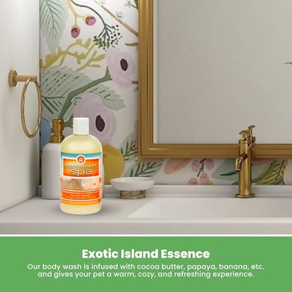 Best Shot Scentament Spa Seasonal Facial &amp; Body Wash, Exotic Island, 16 oz