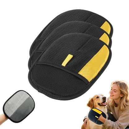 Pet Hair Remover Gloves, 2025 Upgraded Pet Grooming Gloves Hair Remover Electrostatic, Premium Efficient Hands on for Dogs, Cats &amp; Horses (3PCS)