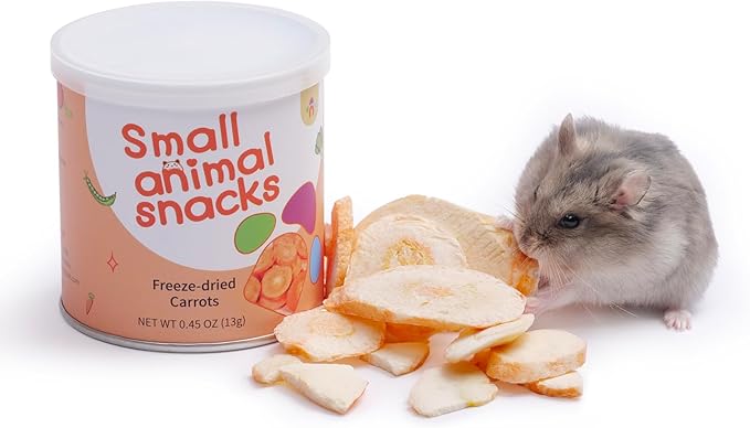 Niteangel Hamster Snack &amp; Treats Toy - Small Animal Natural Treat for Dwarf Syrian Robo Hamsters Gerbils Mice Lemmings Degus or Other Small-Sized Pets