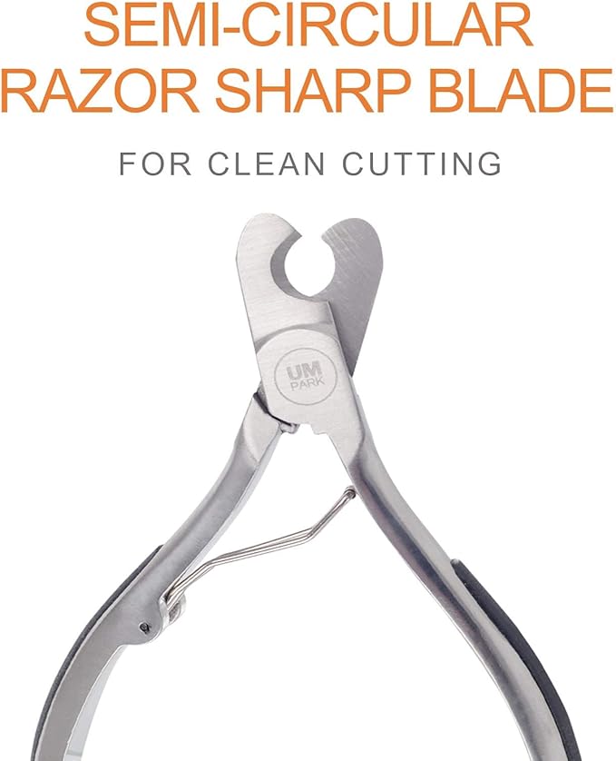 Dog Nail Clipper | Pet Cat Claw Trimmer -Sharp Angled Stainless Steel Blade for Quick Safety -Sturdy Non-Slip Handle -Nail File &amp; Set Box -Professional Tools for Large &amp; Small Pet