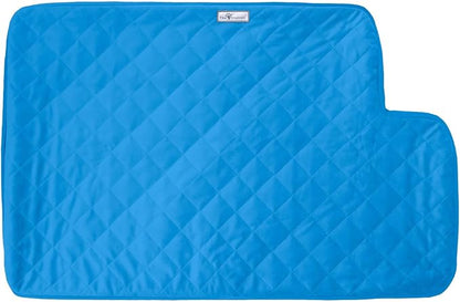 Paw Inspired Fitted Fleece Liner for Ferret Nation, Critter Nation Cage for Ferrets, Rats, Chinchillas, Hedgehogs &amp; Other Small Animals (Blue, Top Pan Liner)
