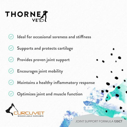 ThorneVET Joint Support Formula – Dog &amp; Cat Joint Health Support, 120 Soft Chews