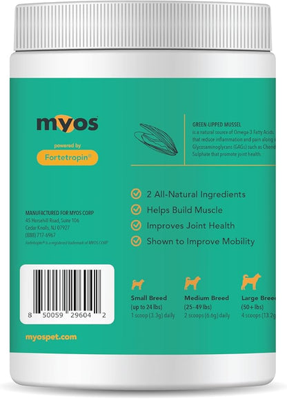 MYOS Muscle &amp; Joint Powered by Fortetropin with Green Lipped Mussel (396 gr)
