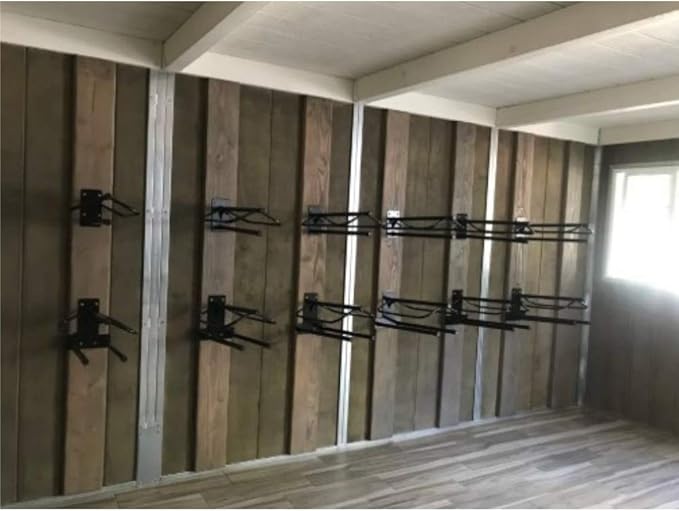 Saddle Rack with Pad Bar for Horse Enthusiast | Heavy-Duty Saddle Rack Wall Mount | Western &amp; English Saddle Rack | Keeps Tack Organized