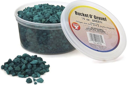 Hygloss Products Craft Rocks, Mini Stones For Art Projects - Bucket O&