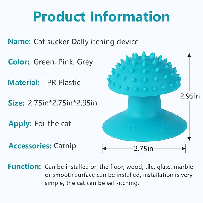 3-Pack Cat Scratcher cat self groomer for Loose Fur Removal, Catnip Massager, Massage Combs for Short &amp; Long Fur Cats and Kittens
