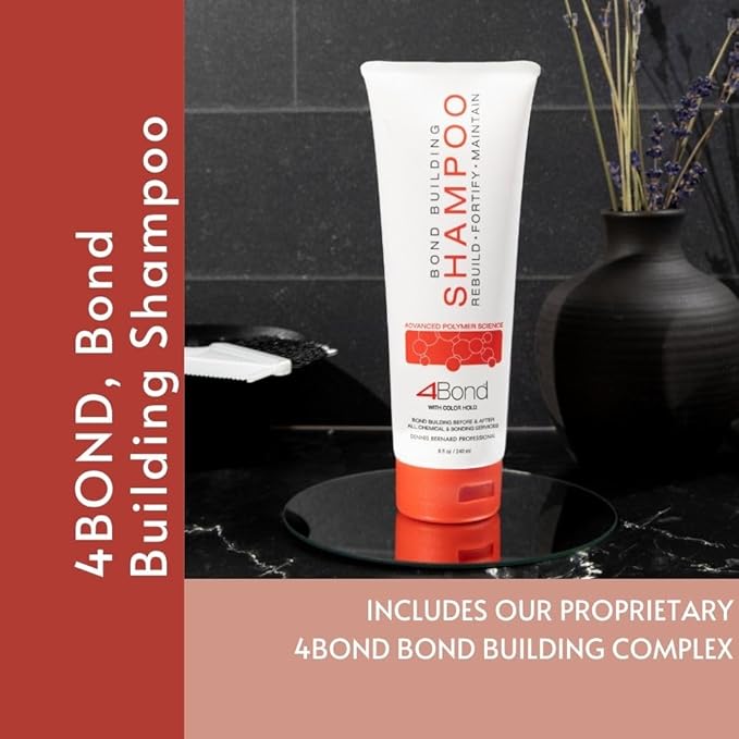 POWERTOOLS 4BOND Bond Building Shampoo | Restore Damaged Hair | Contains Advanced Polymers, Keratin, Baobab &amp; Quinoa Proteins (8 Fl Oz)