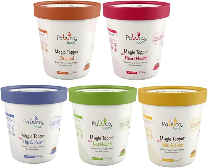 PawCo Magic Topper Variety Pack - Dog Food Topper for Picky Eaters, Grain-Free Meal Enhancer, Supports Immune &amp; Digestive Health, 800g