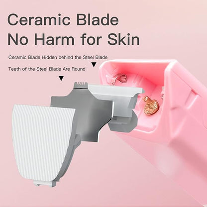 3 PCS Narrow Size Replaceable Ceramic Blades Set Pet Hair Clipper,Cat Dog Common Use Clipper Blade(