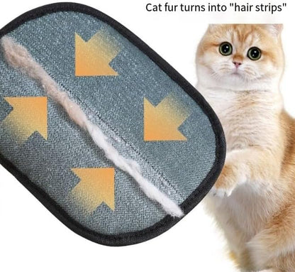 Static Pet Hair Removal Glove for Cats &amp; Dogs, Efficient Grooming Gloves for Pet Hair, Cat Grooming Gloves for Hair Removal