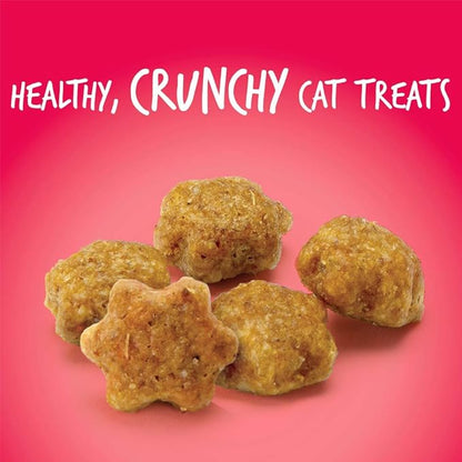Fruitables Cat Treats Crunchy Salmon &amp; Cranberry Cat Treats Healthy Low Calorie, High Protein Wheat, Corn &amp; Soy Free 30 Ounces