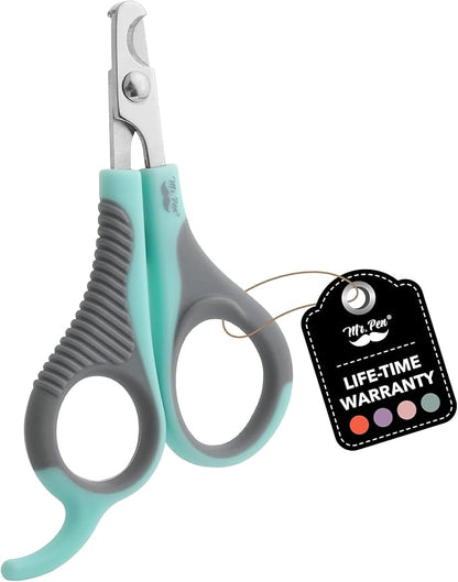 Mr. Pen Cat Nail Trimmer - Blue &amp; Gray, Cat &amp; Kitten Nail Clipper, Small Dog Nail Clipper