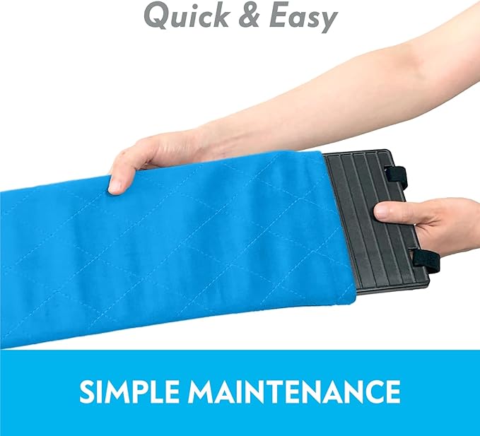 Paw Inspired® Fleece Liners for Ferret Nation, Critter Nation * Cage Ramp for Ferrets, Rats, Chinchillas, Hedgehogs &amp; Other Small Animals (Blue, Ramp Cover - 3 Pack)