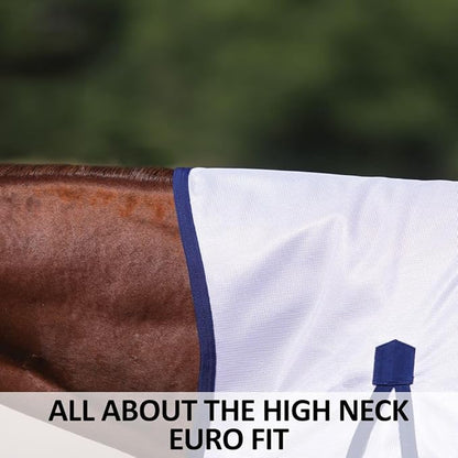 Schneiders Soft Interlock Mesh II Horse Fly Sheets | Superior UV &amp; Insect Protection | Versatile Euro Fit Option | Reflective Safety Design
