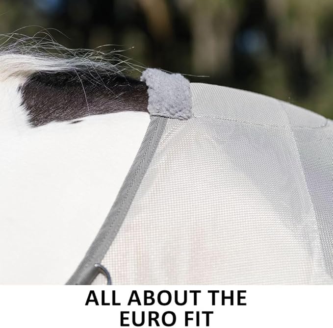Schneiders Soft Interlock Mesh II Horse Fly Sheets | Superior UV &amp; Insect Protection | Versatile Euro Fit Option | Reflective Safety Design