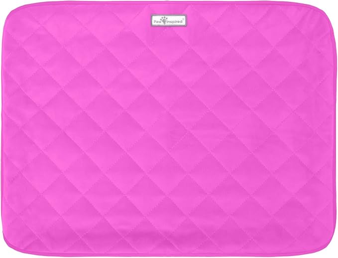 Paw Inspired Fitted Fleece Liner for Ferret Nation, Critter Nation Cage for Ferrets, Rats, Chinchillas, Hedgehogs &amp; Other Small Animals (Pink, Shelf Liner)