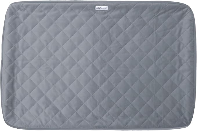 Paw Inspired Fitted Fleece Liner for Ferret Nation, Critter Nation Cage for Ferrets, Rats, Chinchillas, Hedgehogs &amp; Other Small Animals (Gray, Bottom Pan Liner)