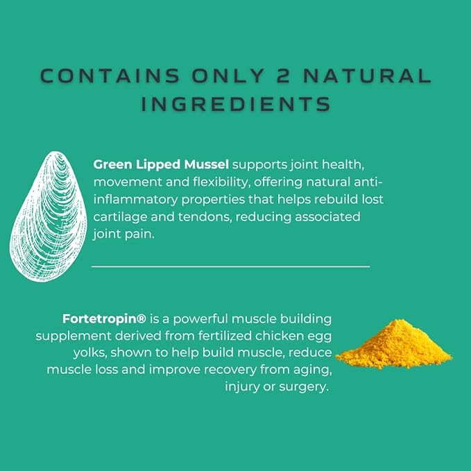 MYOS Muscle &amp; Joint Powered by Fortetropin with Green Lipped Mussel (198 gr)