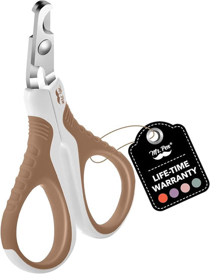Mr. Pen Cat Nail Trimmer - Brown, Claw Clippers for Cats &amp; Kittens, Also Suitable for Small Dogs