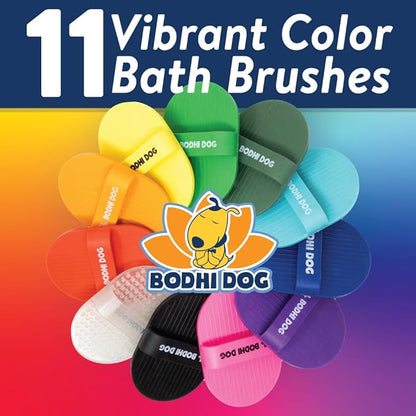 Bodhi Dog Shampoo Brush - Pet Grooming &amp; Bath Supplies for Cats and Dog Bath Brush for Long &amp; Short Hair - Premium Scrubber for Shower, Bathing &amp; Massage - (One Pack, Pink)