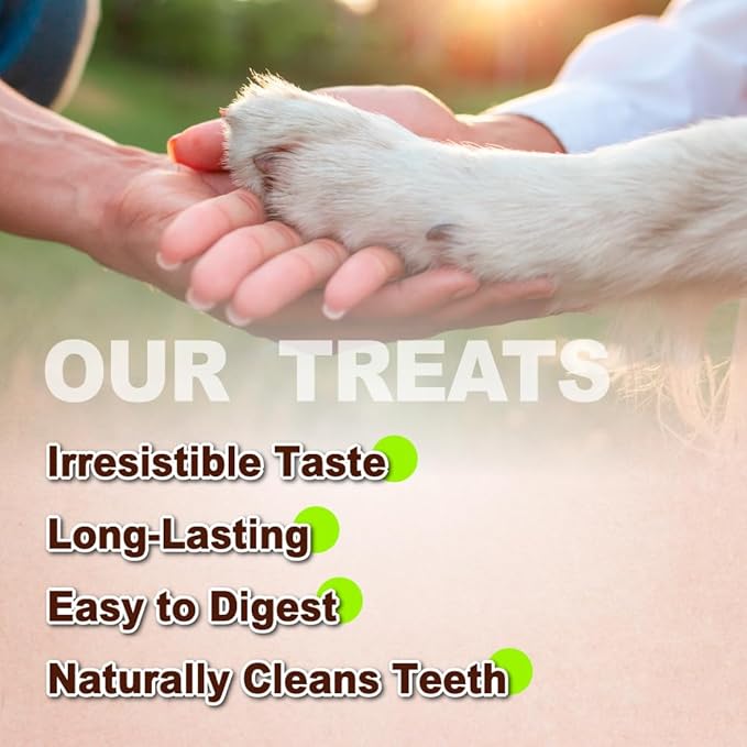 Afreschi Natural Turkey Tendon Bone (L) 3.53 oz, USA-Sourced Turkey Tendon, All Natural Human Grade Dog Chew, Hypoallergenic, Rawhide Alternative, Dog Treats for Large Breeds