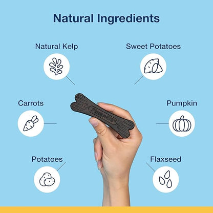 ProDen PlaqueOff System Dental Care Bones for Dogs - Dog Breath Freshener &amp; Plaque Remover - Dog Teeth Cleaning for a Healthy Mouth - Turkey Cranberry Flavor - 17 oz