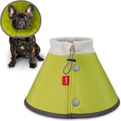 Agape Soft Dog Cone for Small Dogs &amp; Cats, Comfy Dogs Recovery Collar After Surgery, Adjustable E Collar Alternative to Stop Licking, Protective Elizabethan Collars for Pup, Comfortable Dog Cones