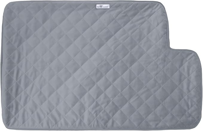 Paw Inspired Fitted Fleece Liner for Ferret Nation, Critter Nation Cage for Ferrets, Rats, Chinchillas, Hedgehogs &amp; Other Small Animals (Gray, Top Pan Liner)