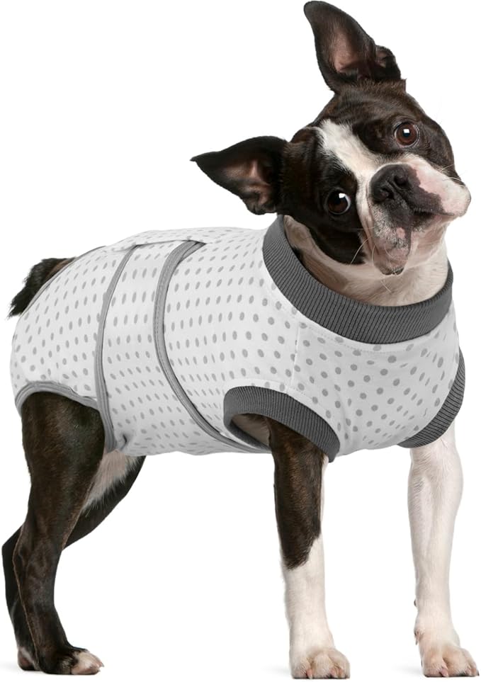FUAMEY Dog Recovery Suit Male,Dogs Surgery Neuter Suits Puppy Spay Shirts for Female Protect Dog&