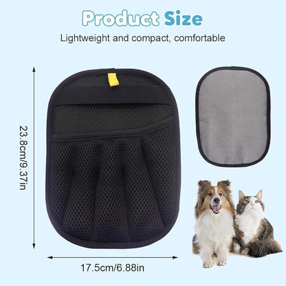 Pet Hair Remover Glove, 2025 New Pet Hair Removal Glove, Upgrade Efficient Grooming Gloves for Pet Hair, Reusable Cat Dog Grooming Gloves Pet Hair, Remover Electrostatic Gloves, for Cats &amp; Dogs