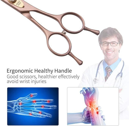 Fenice Peak Professional Curved Dog Grooming Scissors 8&