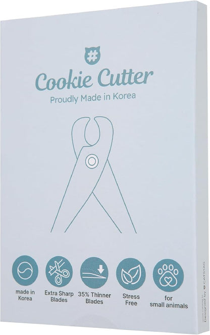 Cat Nail Clipper - Extra Sharp &amp; Thin Blades for Indoor Cats, Small Dogs and Any Small Pets - Expertly Crafted in Korea