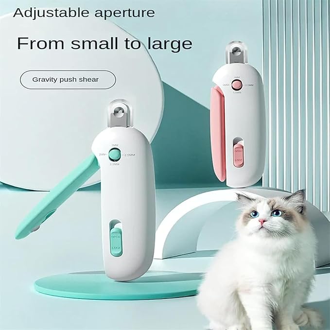 Celery Pets Nail Clippers, 2Pcs Adjustable Claw Clippers for Cats, Safe Pet Claw Clipper Grooming Tool for Small &amp; Large Cat &amp; Dog