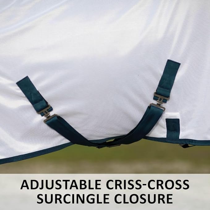 Schneiders Soft Interlock Mesh II Horse Fly Sheets | Superior UV &amp; Insect Protection | Versatile Euro Fit Option | Reflective Safety Design