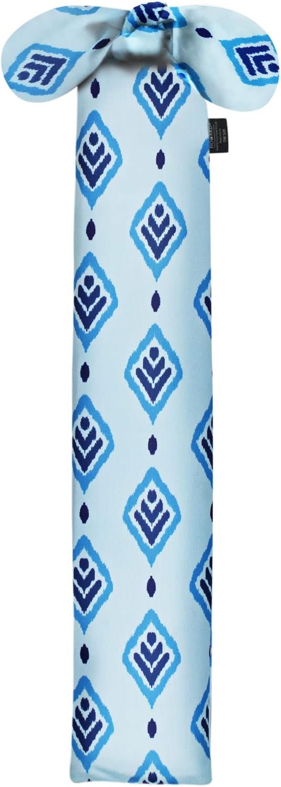 Harrison Howard Stretchy Tail Bag Breathable Horse Tail Guard Slip on Design Protect Horse Tail 2 Strand Closure Straps Keep Tail Clean &amp; Protected 22" L Length Makes Grooming Easy-Nature Aztec
