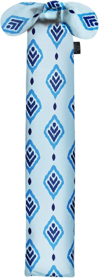 Harrison Howard Stretchy Tail Bag Breathable Horse Tail Guard Slip on Design Protect Horse Tail 2 Strand Closure Straps Keep Tail Clean &amp; Protected 22" L Length Makes Grooming Easy-Nature Aztec