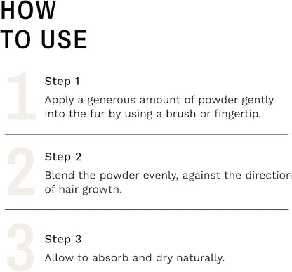 Eye Envy Tear Stain Remover Powder for Dogs and Cats. 100% Natural, Safe. Apply Around Eyes. Absorbs and Repels Tears. Keeps Area Dry. Treats The Cause of Staining. Made in The USA (2.5 oz)