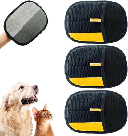 2025 Upgrade Pet Hair Remover Electrostatic Gloves, Reusable Pet Hair Removal Glove for Cats &amp; Dogs, Premium Cat &amp; Dog Hair Remover Mitt for Couch Furniture Carpet Car Seat (3)