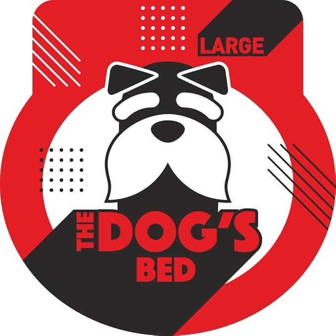 The Dog’s Bed, Large Grey Plush (no Logo), Memory Foam, Pain Relief: Arthritis, Hip &amp; Elbow Dysplasia, Post Surgery, Lameness, Supportive, Calming, Waterproof Washable Cover, Veterinary Approved