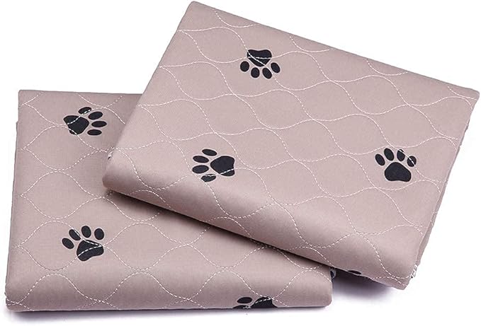 Washable Puppy Pads, Reusable Pet Training Pads - Large Dog Bed Mat, Waterproof &amp; Super Absorbing