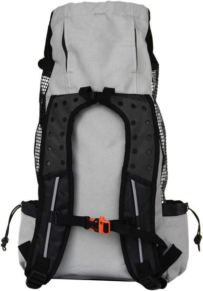 K9 Sport Sack Air 2 - X-Small, Light Grey - Ideal for Dogs with 9-12” Back Length - Durable, Breathable Backpack-Style Carrier - Perfect for Walks, Short Hikes &amp; Public Transportation
