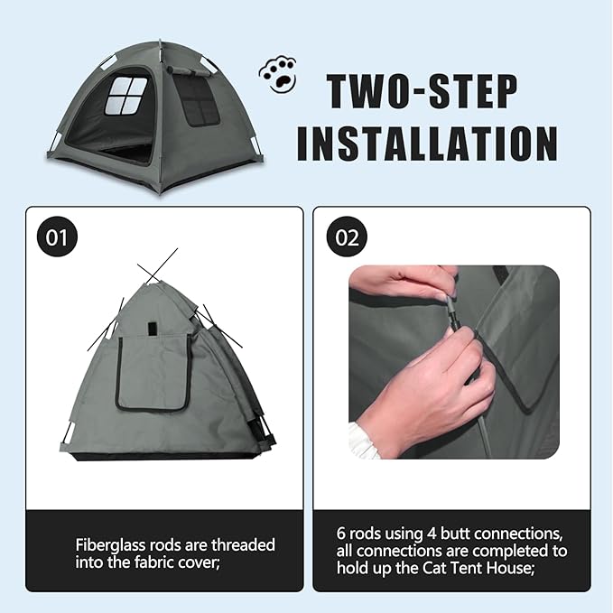 Grey Cat Tent House、Cat&