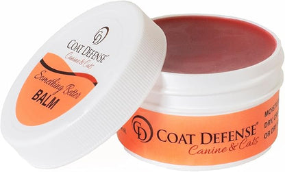 COAT DEFENSE Something Better Balm | Made in USA | Nose &amp; Paw Balm | Lick Safe, Healing and Deeply Moisturizing | Paw Soother for Dogs &amp; Dog Skin Soother (1.5 OZ)