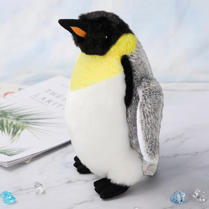 Penguin Plush Toy, 10" Stuffed Animal Small Plushie Doll, Soft Fluffy Like Real Penguin Hugging Toy - Present for Every Age &amp; Occasion