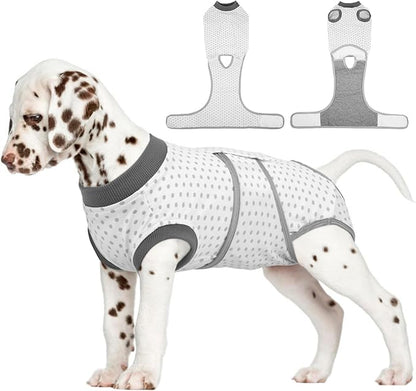 FUAMEY Dog Recovery Suit Male,Dogs Surgery Neuter Suits Puppy Spay Shirts for Female Protect Dog&