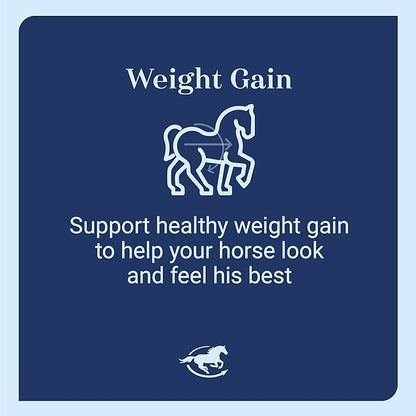 Smart &amp; Simple 99% Fat | Horse Weight Gain Supplement Supports Ideal Body Condition in Horses | Easy to Use &amp; Tasty High Fat Supplement Powder | 112 Servings | 14 lb Bag