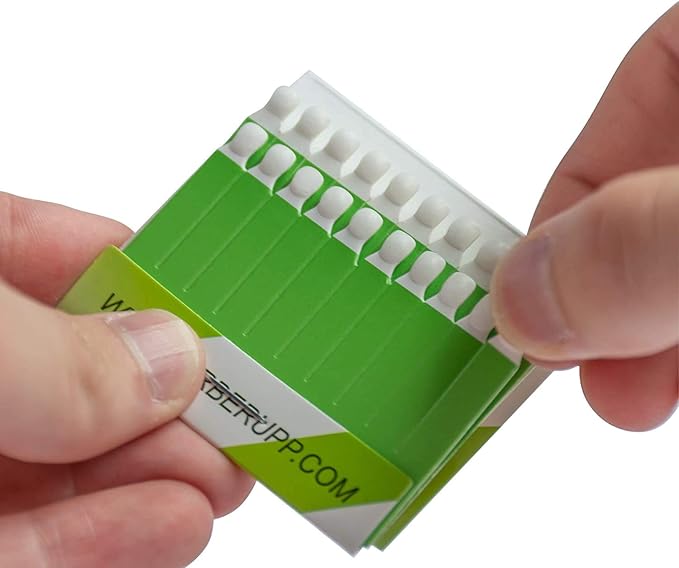 Green Stix + Styptic Pencil Set - 3 Pencils + 20 Aluminum Sulfate Sticks to Block &amp; Stop Bleeding Fast from Razor Shaving Nicks &amp; Minor Cuts - Anti-Bleed Shaving Accessory Men &amp; Women